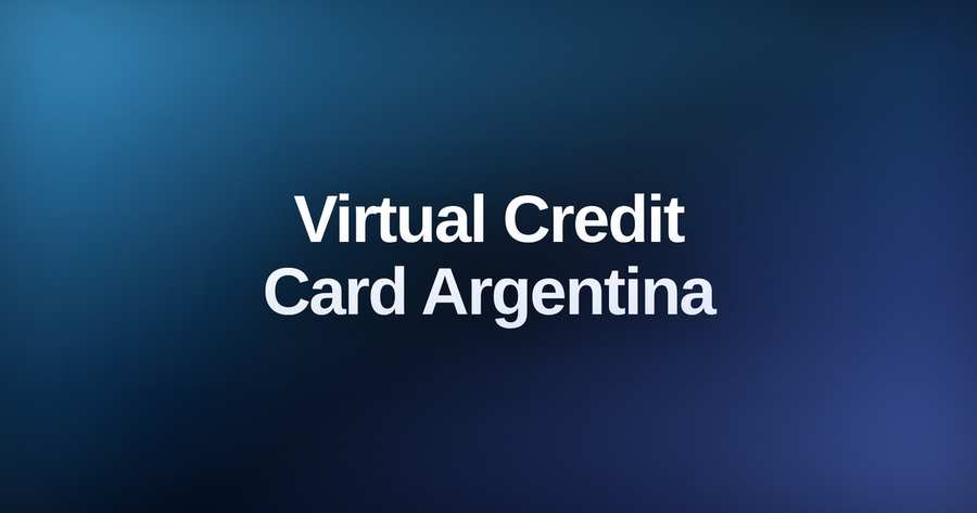 Argentina Virtual Credit Card